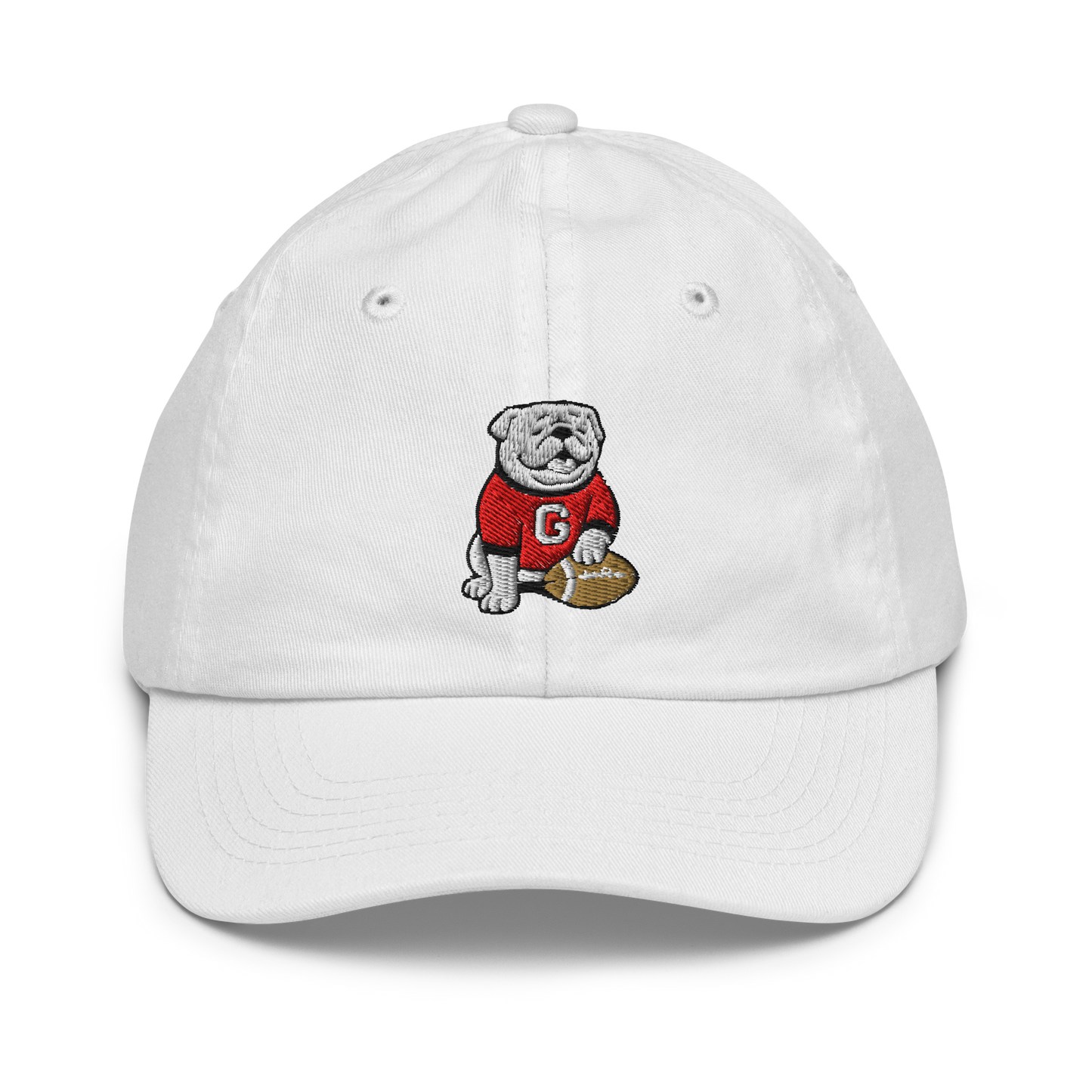 Toddler/Kids Embroidered Bulldog Hat