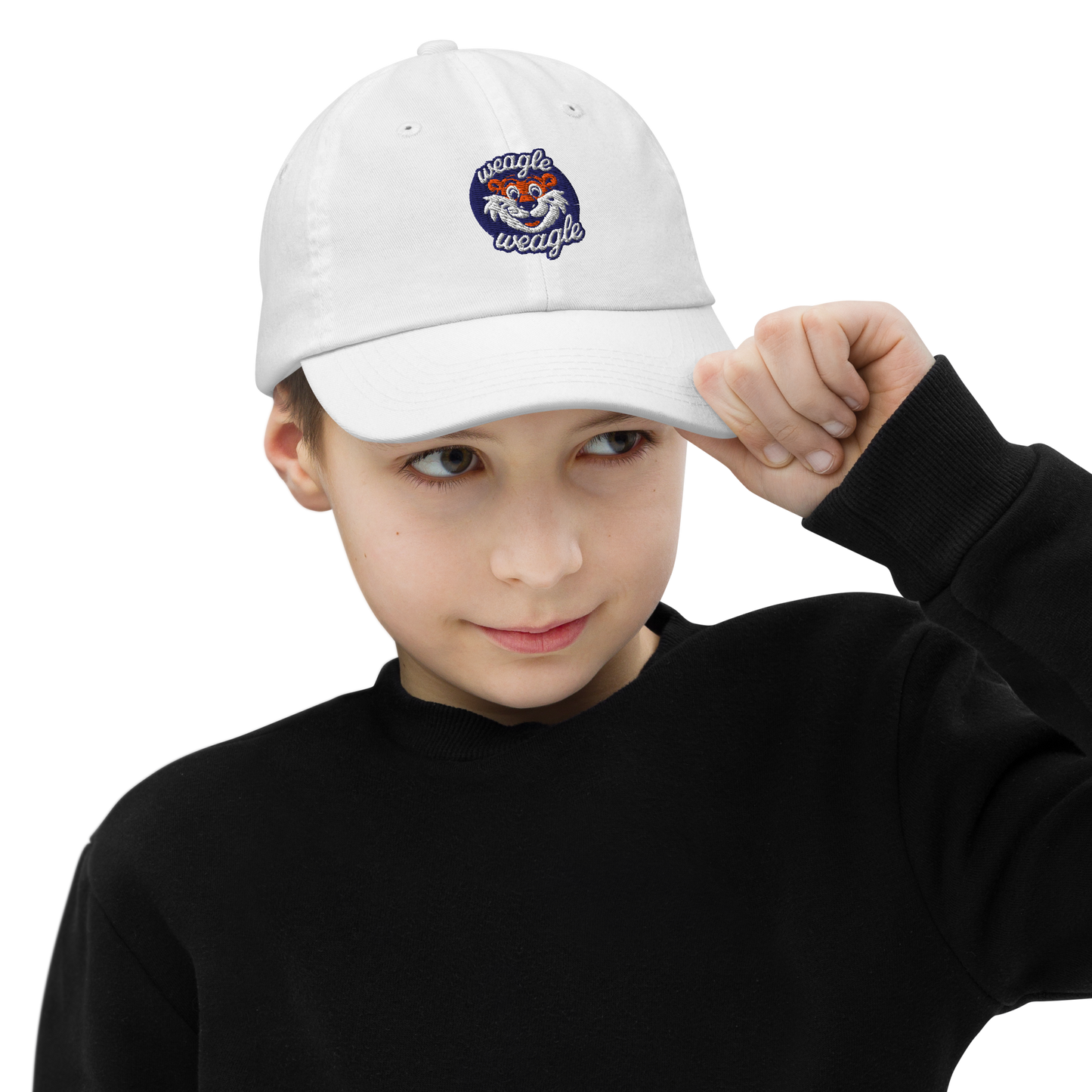 Toddler & Kids Embroidered Auburn Weagle, Weagle Hat